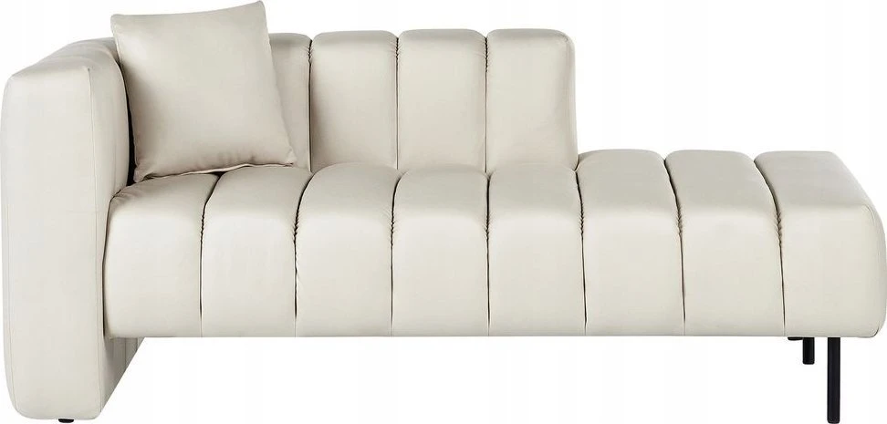 Sofa Beliani Kairysis gultas LANNILS kreminės spalvos