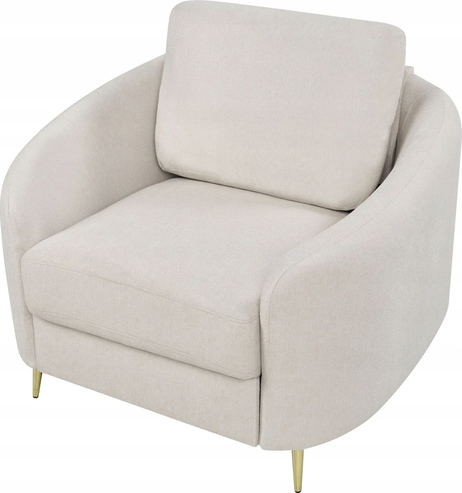 Sofa Beliani 6 vietų svetainės baldų komplektas TROSA šviesiai smėlio spalvos