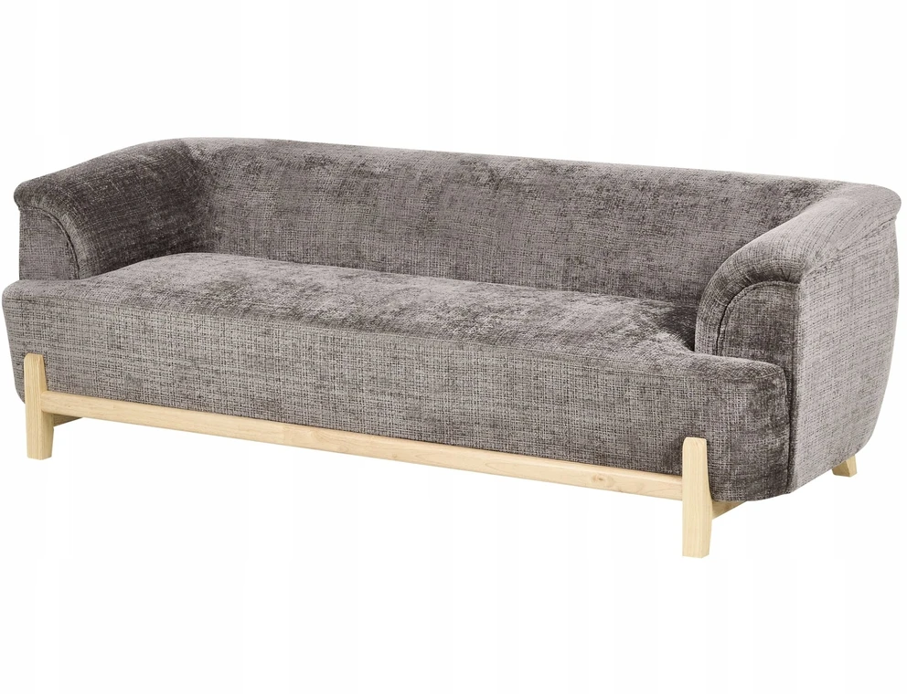 Sofa Beliani 5 vietų svetainės baldų komplektas ALNOR, šenilinis, rudas