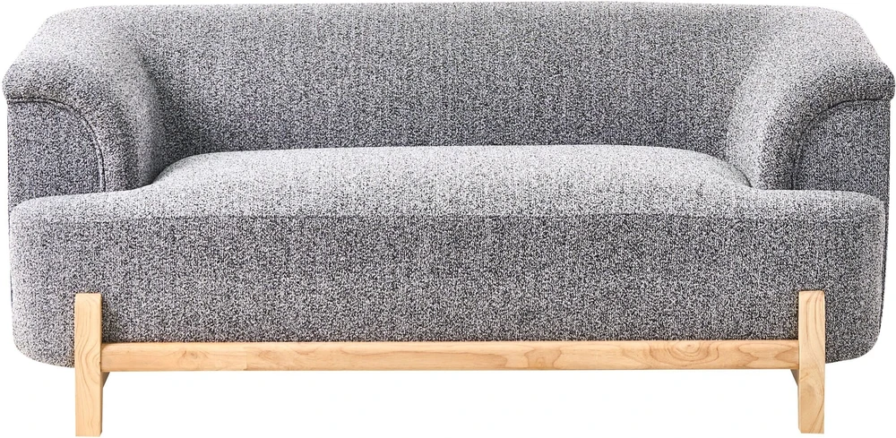 Sofa Beliani 5 vietų minkštų baldų komplektas ALNOR tamsiai pilkas