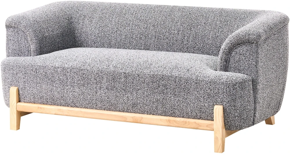 Sofa Beliani 5 vietų minkštų baldų komplektas ALNOR tamsiai pilkas