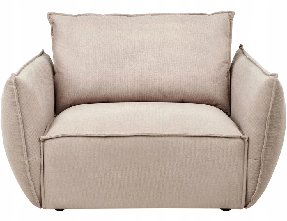 Sofa Beliani 5 vietų poilsio baldų komplektas KUNES smėlio spalvos