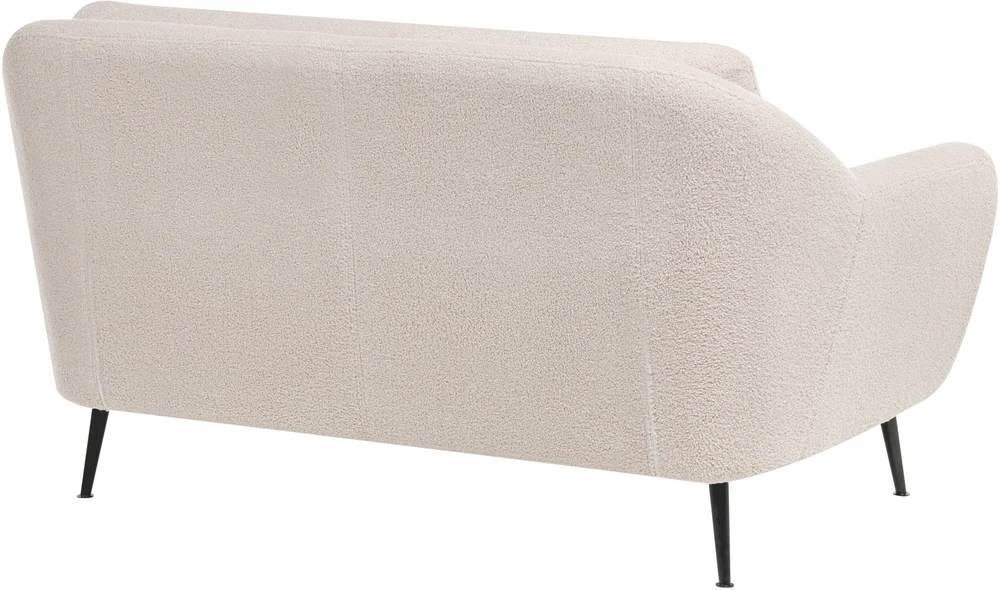 Sofa Beliani 3 vietų sofos komplektas EIBY Boucle smėlio spalvos