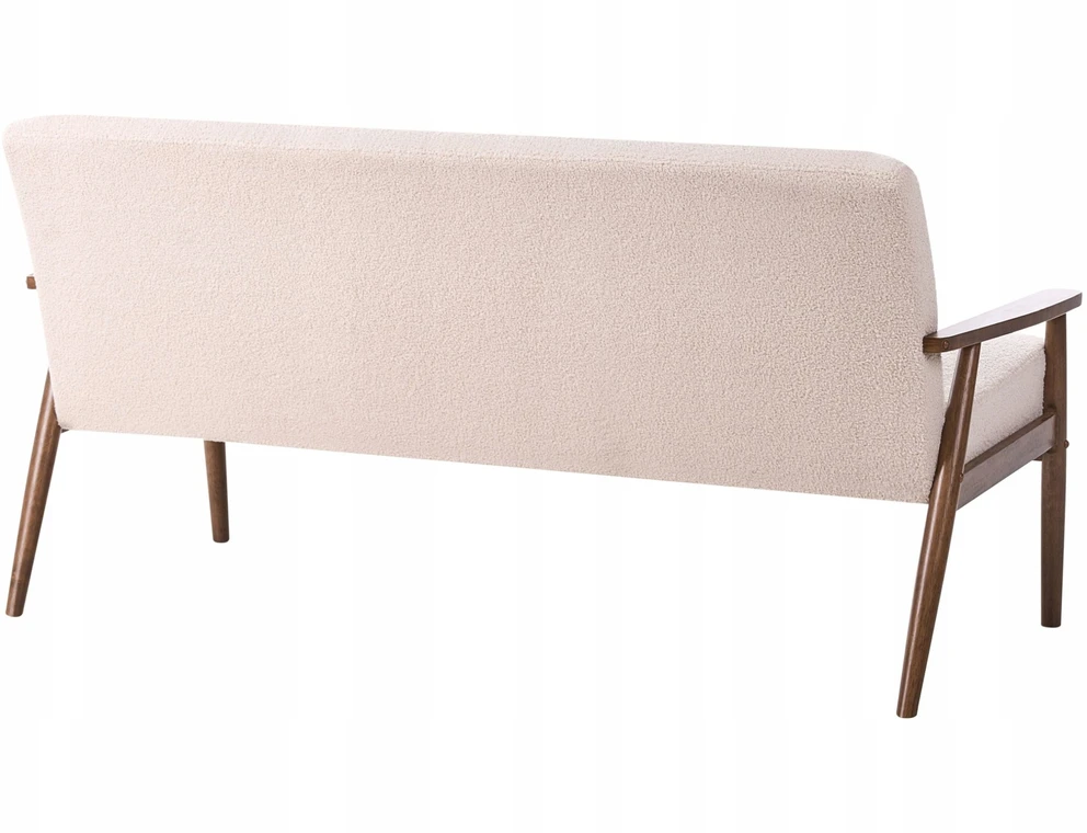 Sofa Beliani 6-vietų svetainės baldų komplektas ESRUM Boucle tamsiai ruda/smėlio spalvos