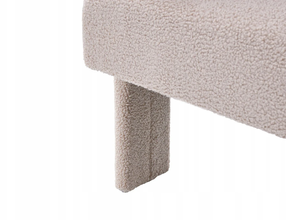 Sofa Beliani Svetainės komplektas ILBRO Boucle šviesiai smėlio spalvos