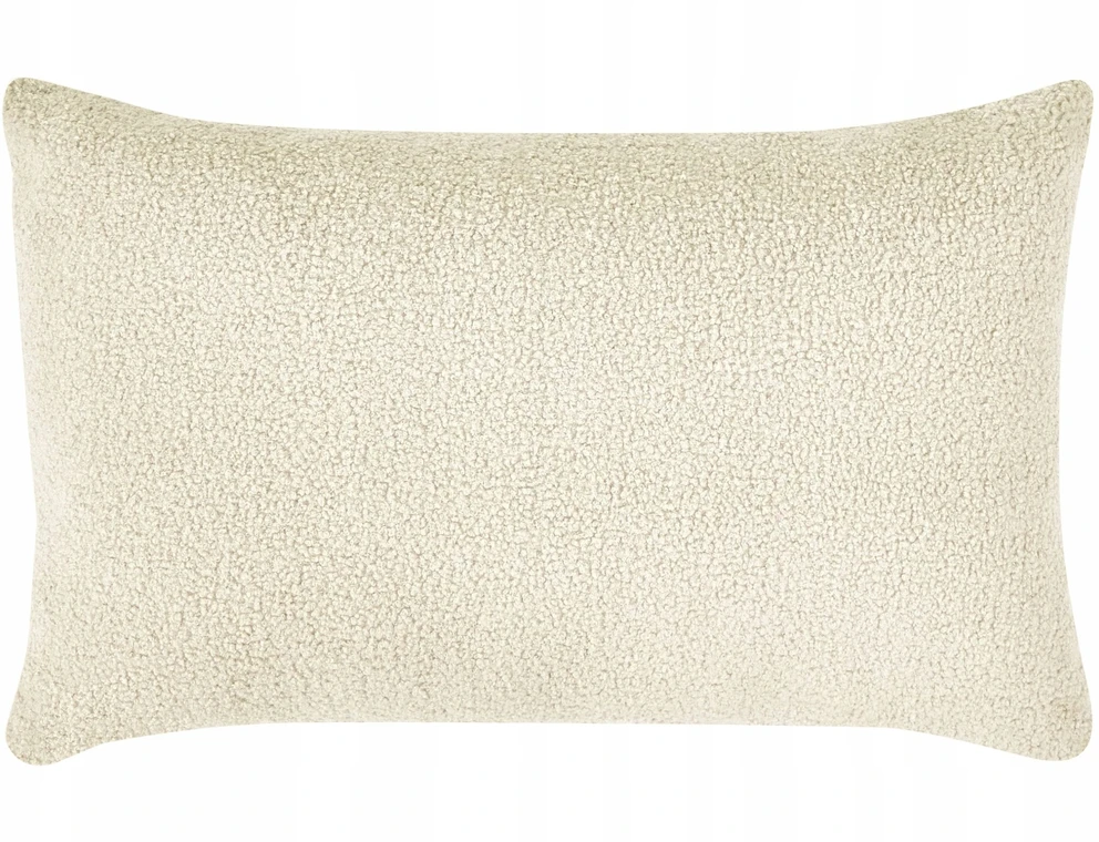 Sofa Beliani Vienvietis modulis AXEBO, kreminės baltos spalvos Boucle