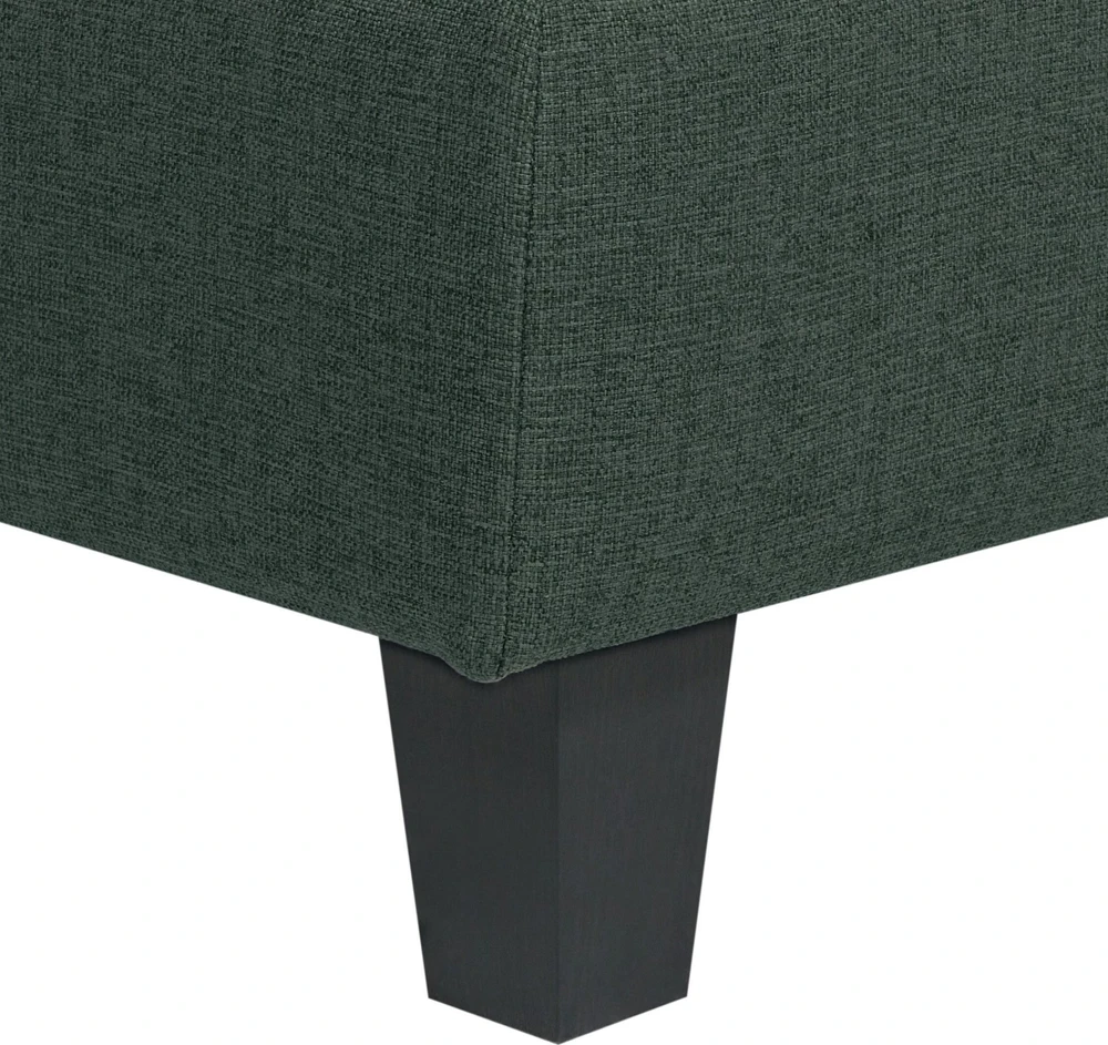 Sofa Beliani Vieno asmens modulis UNSTAD tamsiai žalias