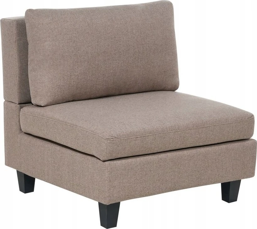 Sofa Beliani Vieno asmens modulis UNSTAD rudas