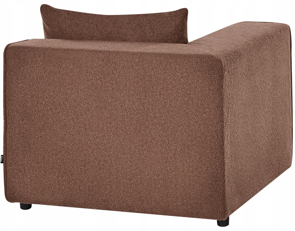 Sofa Beliani Kampinis modulis AXEBO rudas bouclé