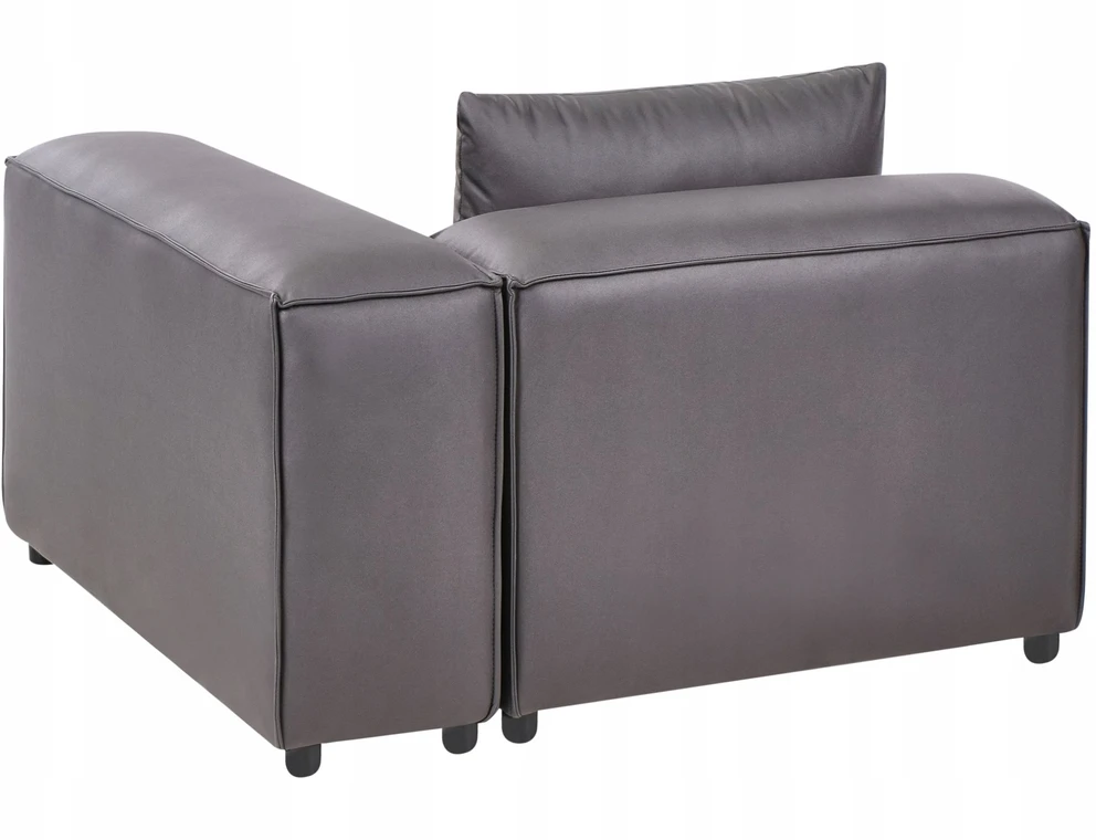 Sofa Beliani Kampinis modulis BRANDE simetriškas juodas
