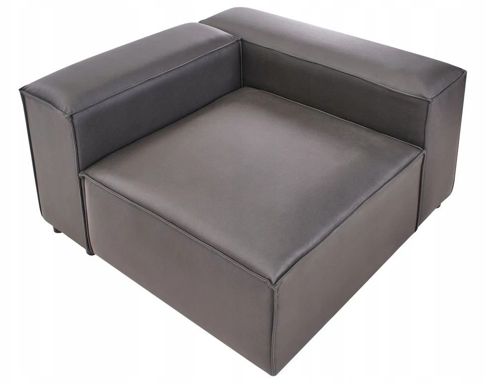 Sofa Beliani Kampinis modulis BRANDE simetriškas juodas