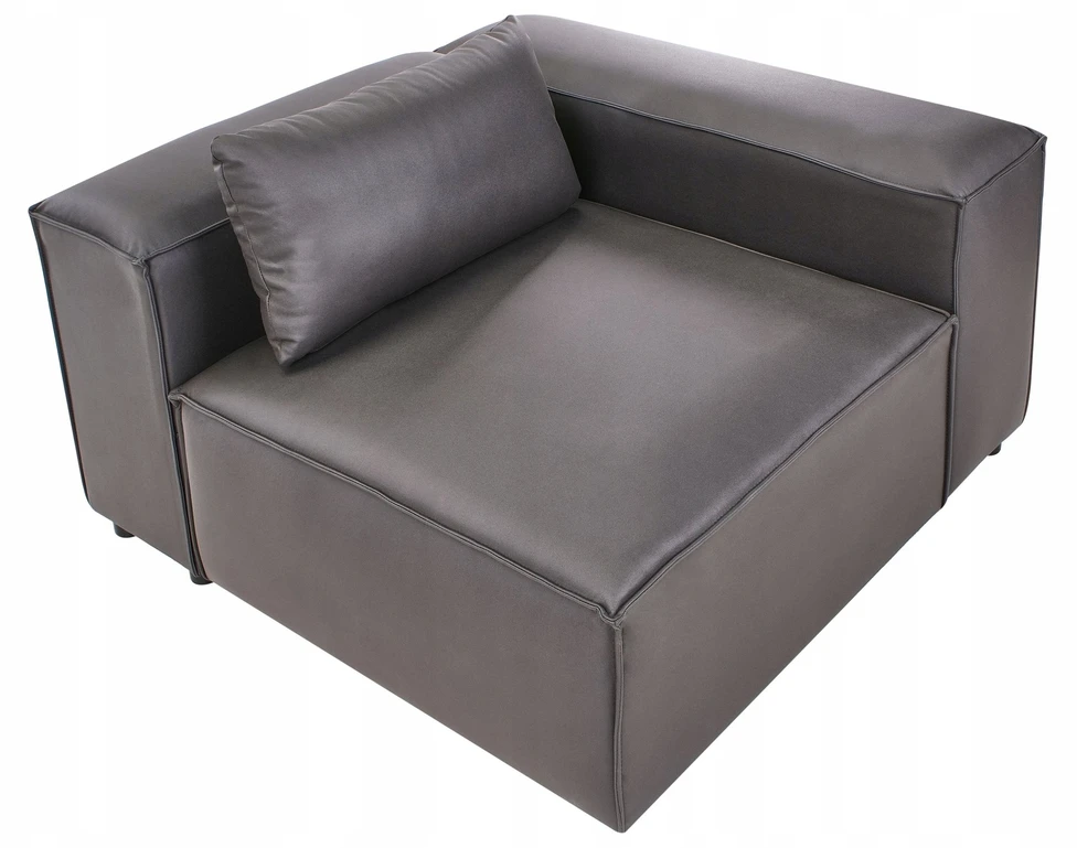 Sofa Beliani Kampinis modulis BRANDE simetriškas juodas