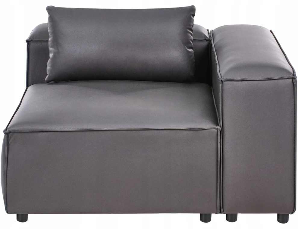 Sofa Beliani Kampinis modulis BRANDE simetriškas juodas