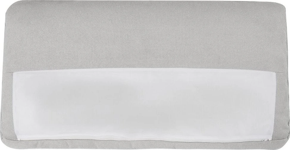 Beliani 3 vietų kampinė sofa LOFOTEN šviesiai pilka, kairinė