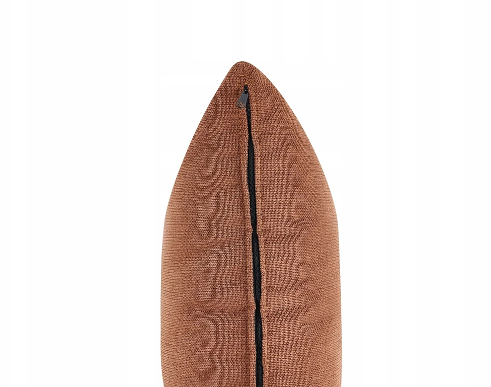 Beliani Trivietė kampinė sofa SATER ruda dešininė