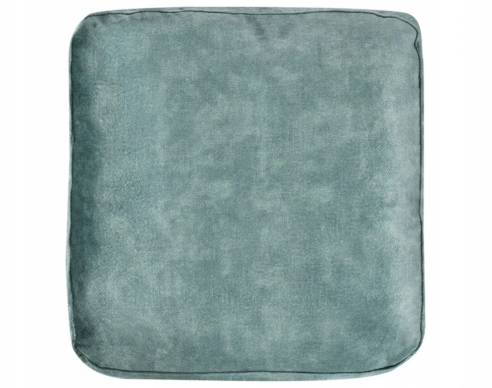 Beliani 4 vietų kampinė sofa OSLO, veliūrinė, žydra, dešininė