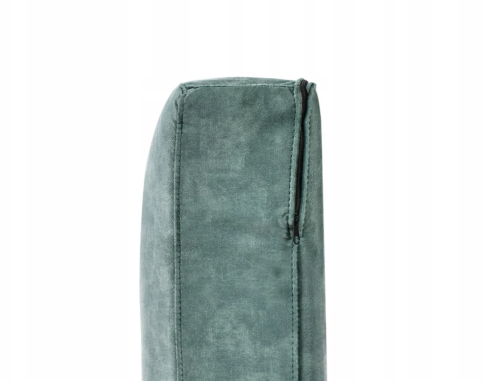 Beliani 4 vietų kampinė sofa OSLO, veliūrinė, žydra, dešininė