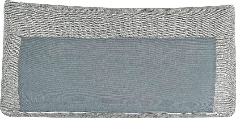 Beliani Išskleidžiama kampinė sofa KARILA pilka su patalynės dėže, dešininė