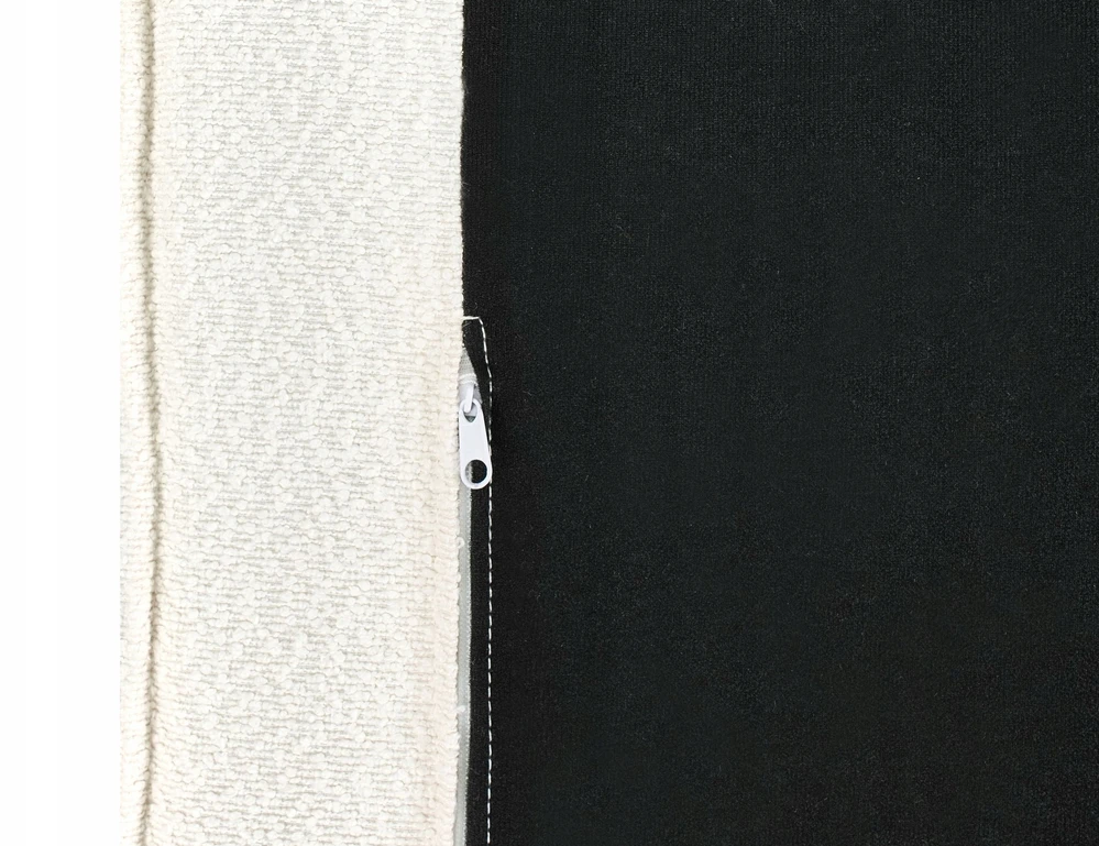 Beliani Kampinė sofa RENDERS Boucle kreminės spalvos kairinė