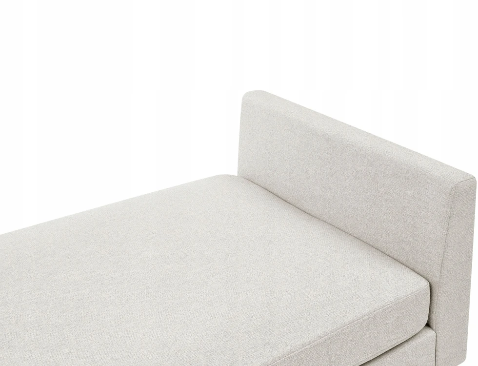 Sofa Beliani Šezlongas ARCHIANE šviesiai smėlio spalvos