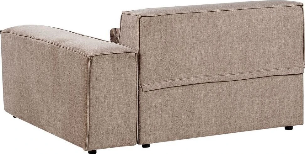 Sofa Beliani Kairinis šezlongas HELLNAR, šviesiai rudas