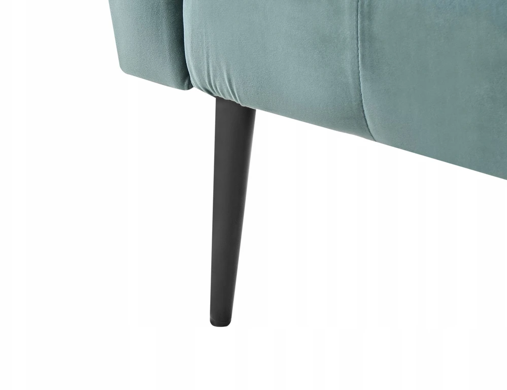 Sofa Beliani Šezlongas NANTILLY veliūras lazūrinė