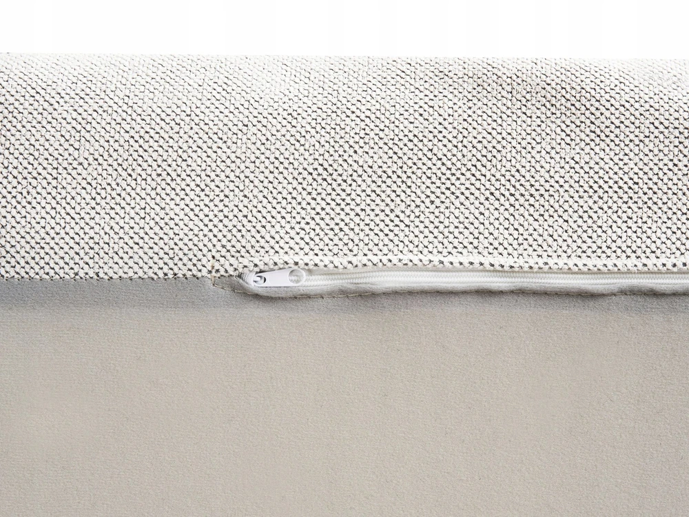 Sofa Beliani Šezlongas VIZILLE, kreminės baltos spalvos