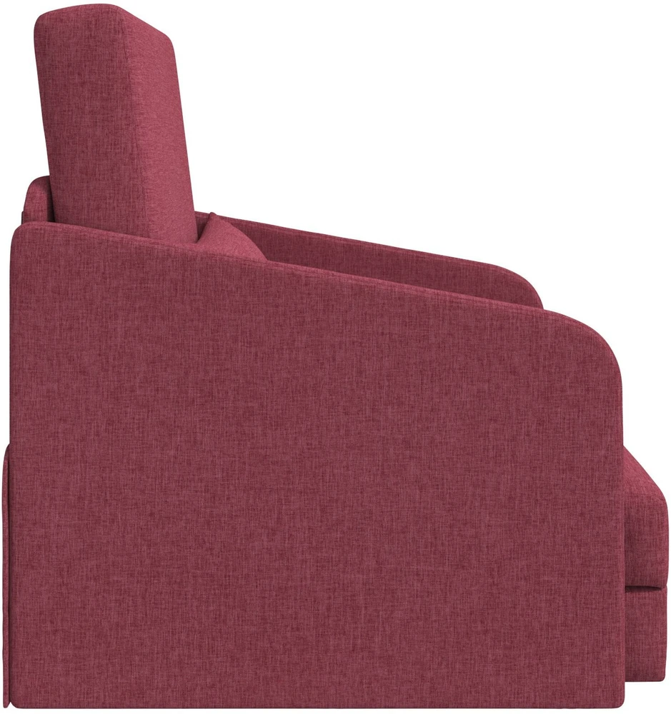 Sofa lova Vyno raudona 65 x 80 x 83 cm audinys