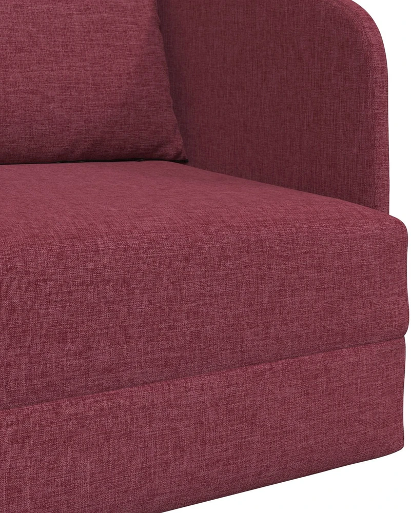 Sofa lova Vyno raudona 65 x 80 x 83 cm audinys
