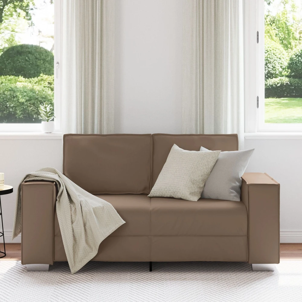 Dvivietė sofa Kapučino 160 cm Dirbtinė oda