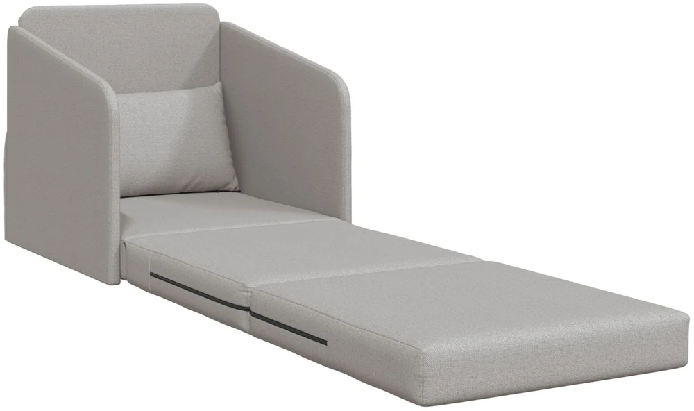 Sofa lova Debesų pilka 65 x 80 x 83 cm audinys