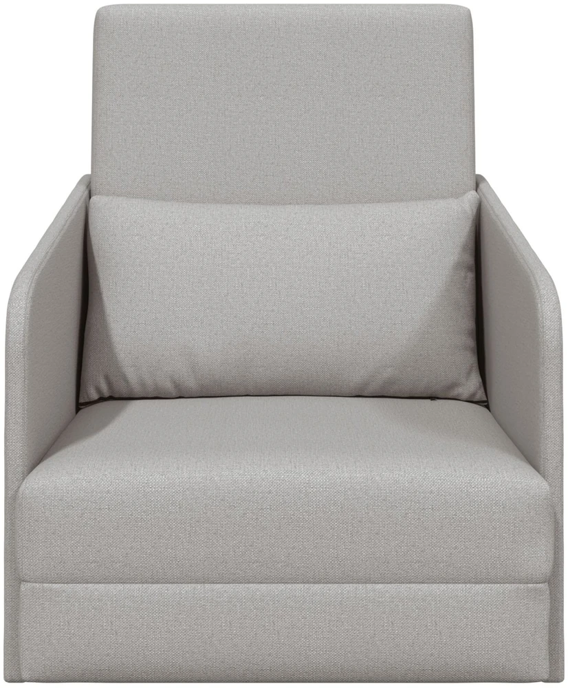 Sofa lova Debesų pilka 65 x 80 x 83 cm audinys
