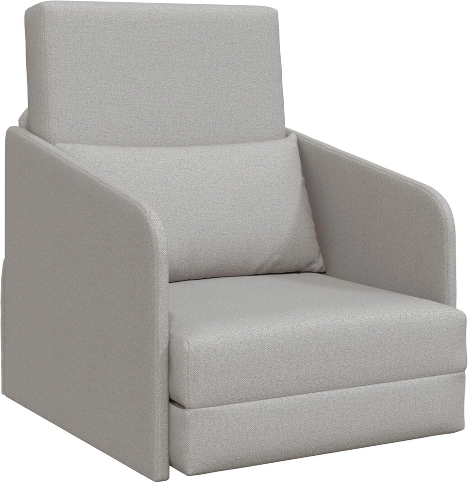 Sofa lova Debesų pilka 65 x 80 x 83 cm audinys