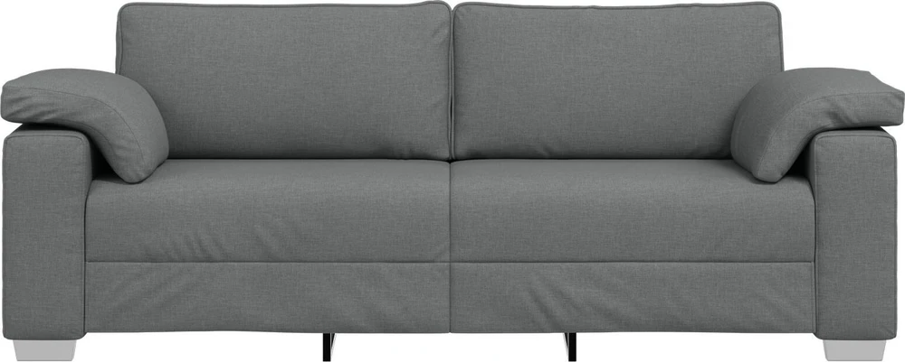 3-Vietis Sofa Tamsiai pilka 220 cm audinys