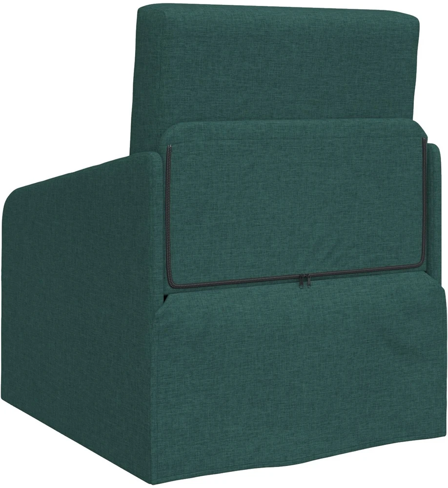 Sofa lova Tamsiai žalia 65 x 80 x 83 cm audinys