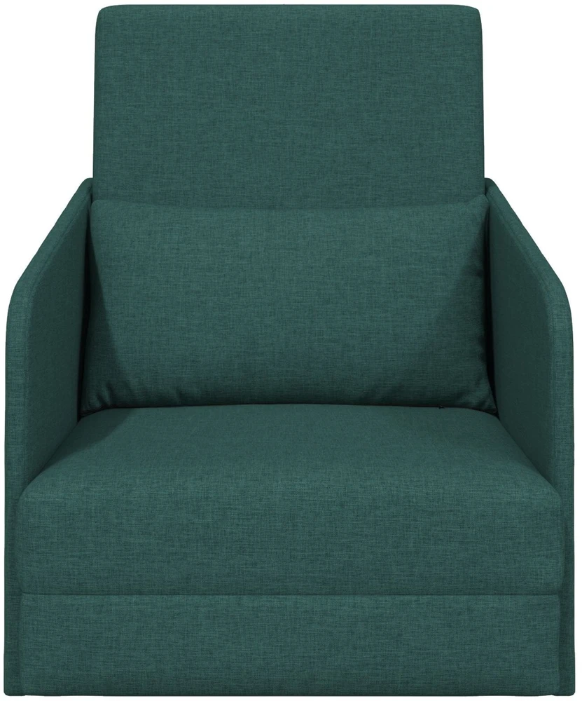 Sofa lova Tamsiai žalia 65 x 80 x 83 cm audinys