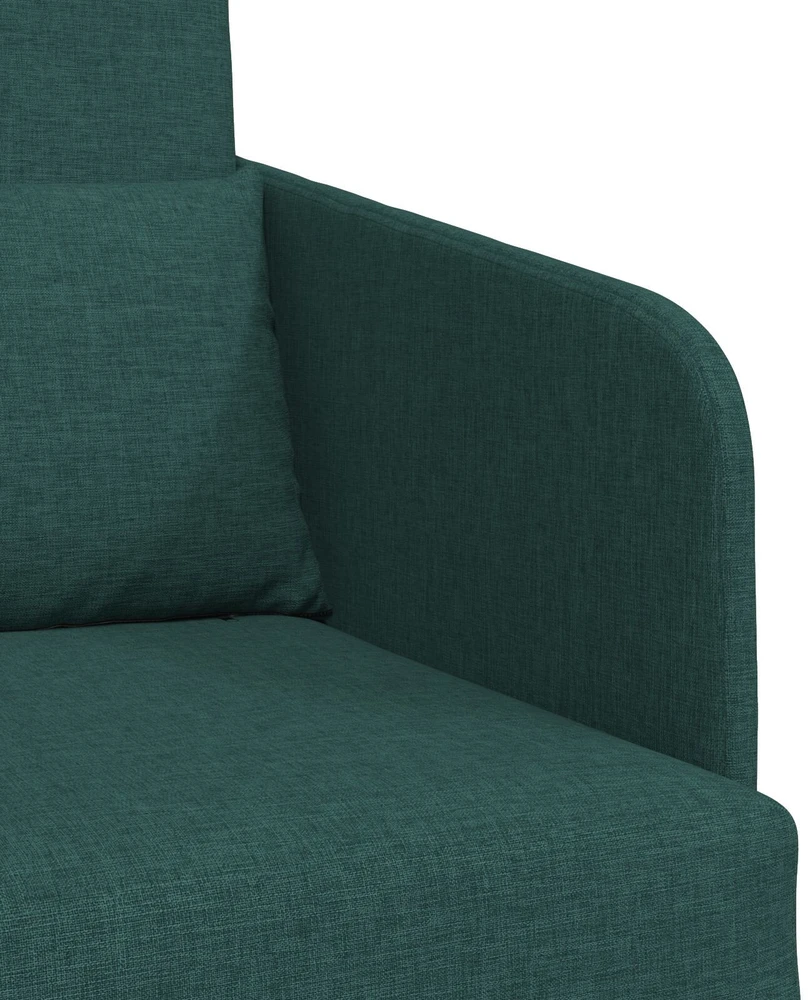 Sofa lova Tamsiai žalia 65 x 80 x 83 cm audinys