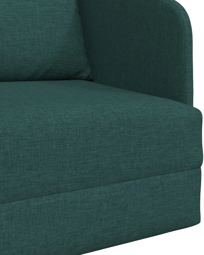 Sofa lova Tamsiai žalia 65 x 80 x 83 cm audinys