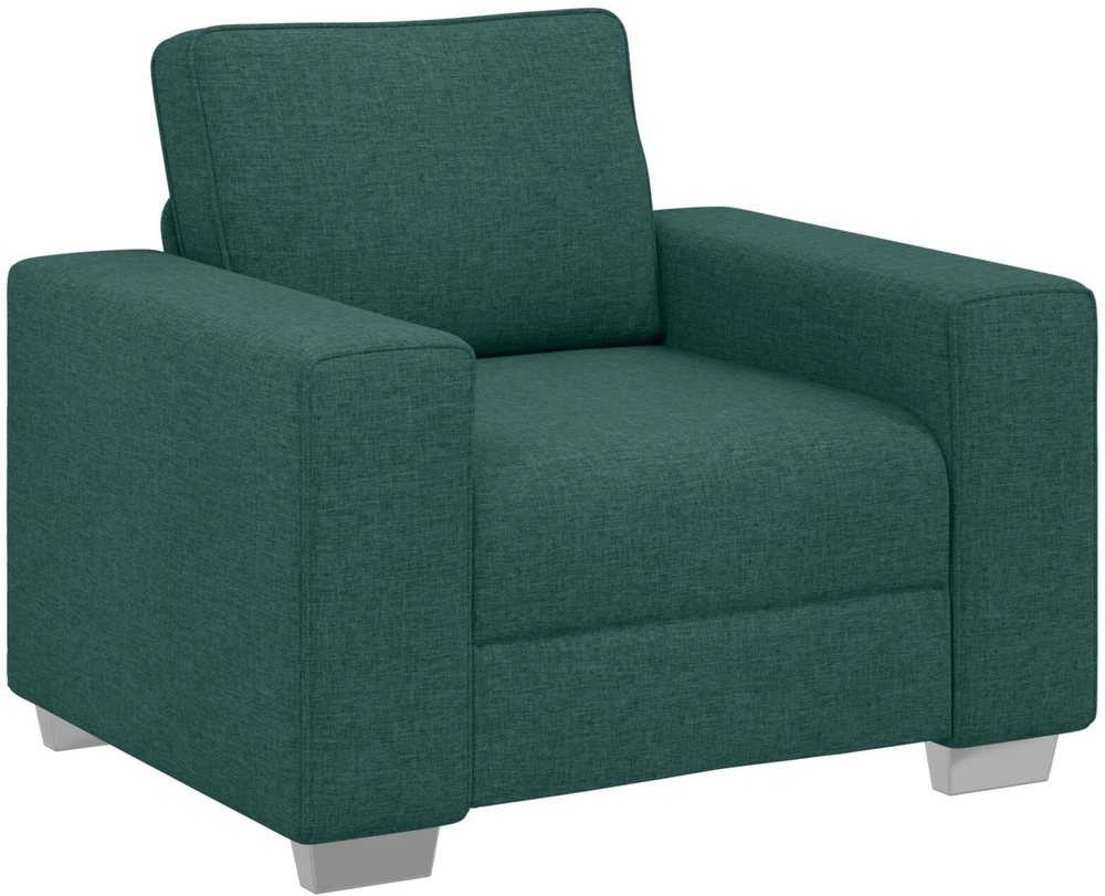 Sofa Kėdė Tamsiai žalia 100 cm audinys