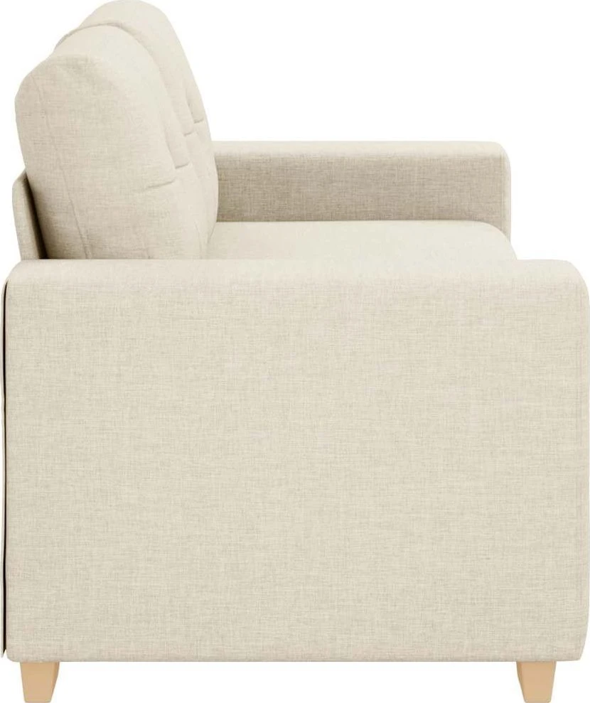 Dvivietė sofa, lininė, 180x77x82 cm