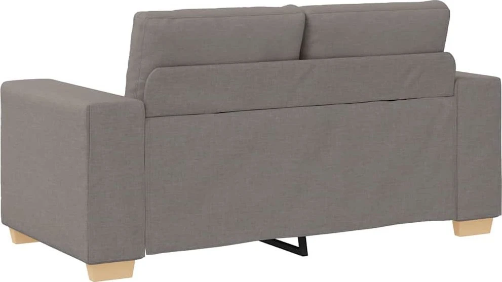Dvivietė sofa, pilkai pilka, 160x77x82 cm, audinys