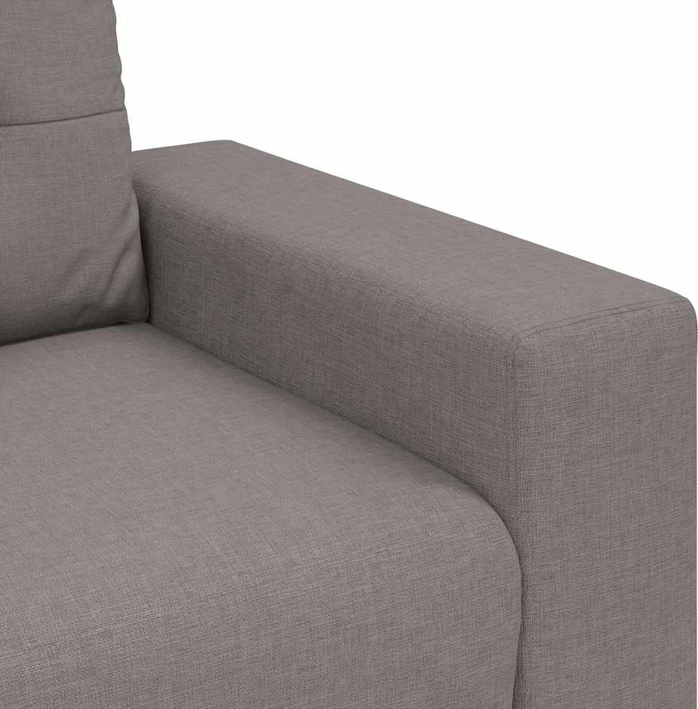 Dvivietė sofa, pilkai pilka, 160x77x82 cm, audinys
