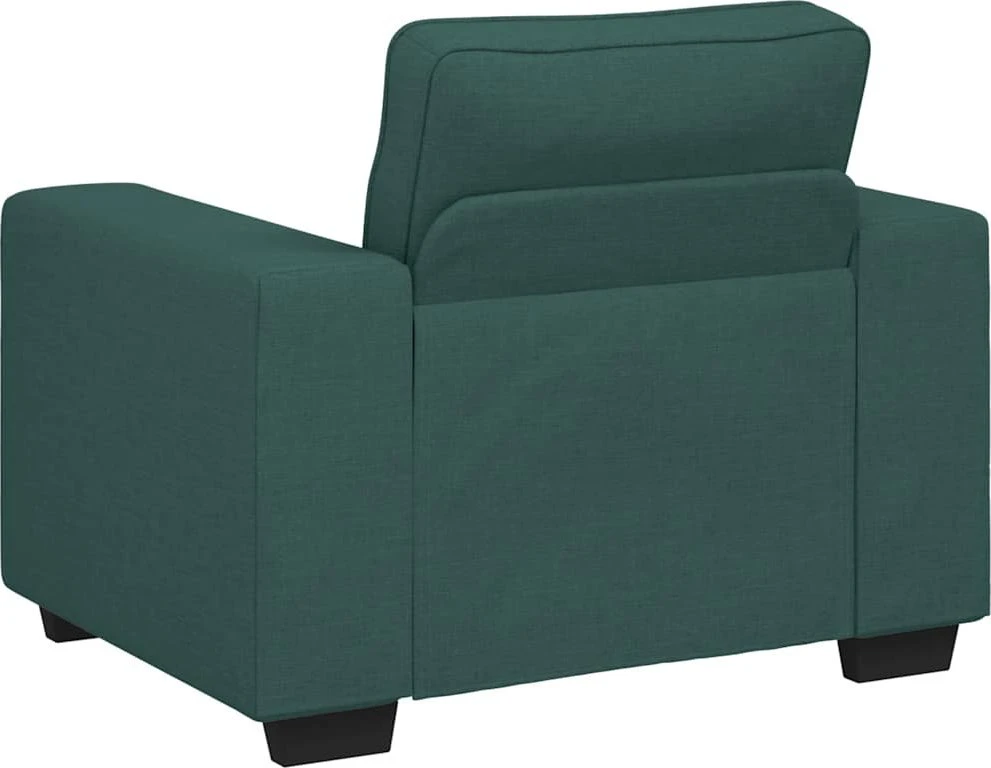 Sofa-kėdė, tamsiai žalia, 100x77x82 cm, audinys