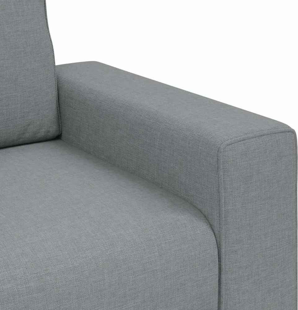Sofa-kėdė, šviesiai pilka, 100x77x82 cm, audinys