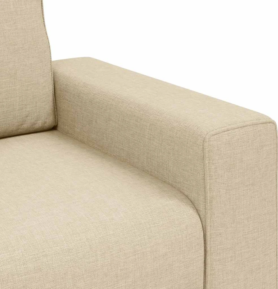 Sofa Sofos krėslas, kreminės spalvos, 100x77x82 cm, audinys