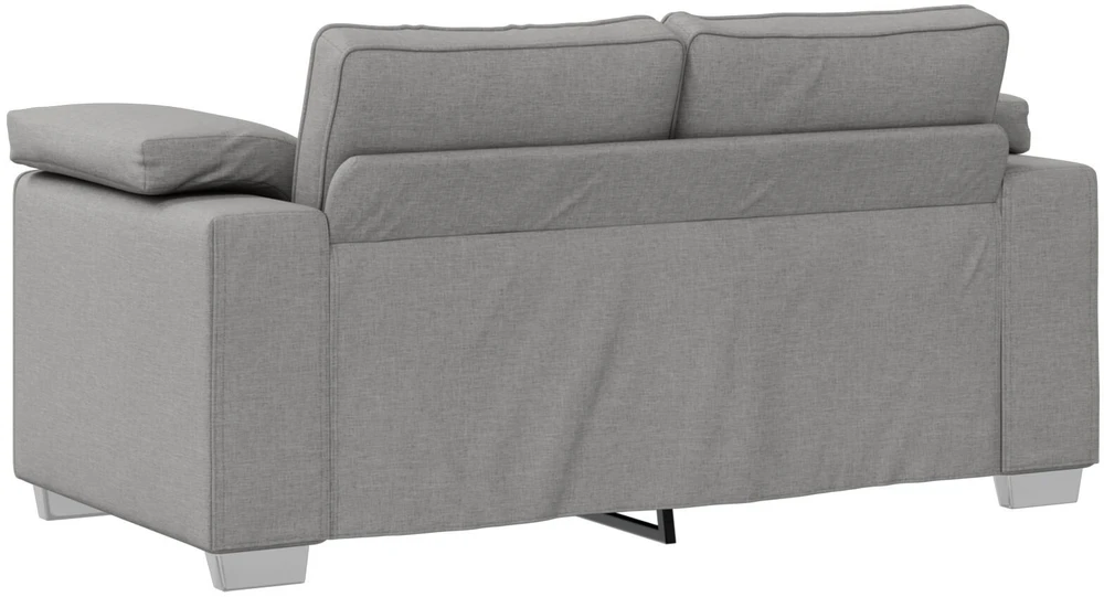 Dvivietė sofa Debesų pilka 160 cm audinys