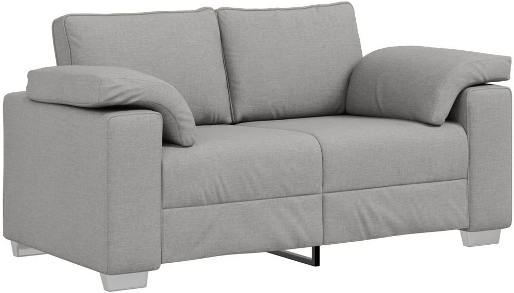 Dvivietė sofa Debesų pilka 160 cm audinys
