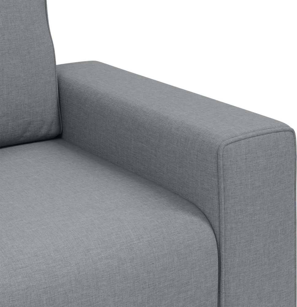 Sofa Kėdė Šviesiai pilka 100 cm audinys
