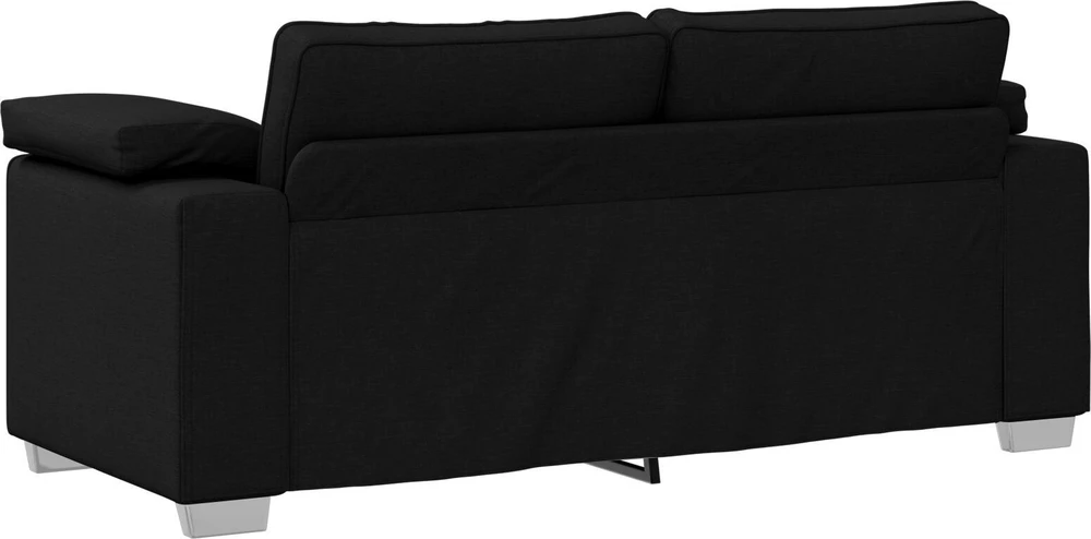 Dvivietė sofa Juodas 180 cm audinys