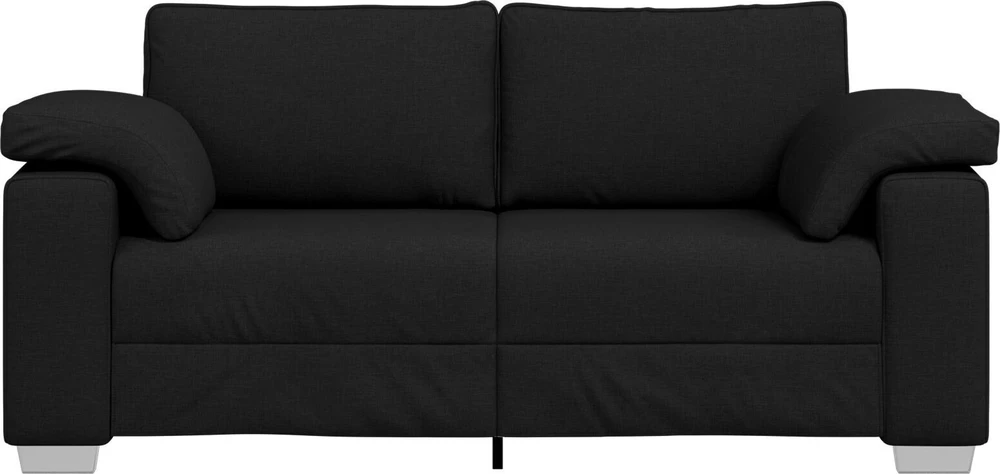 Dvivietė sofa Juodas 180 cm audinys